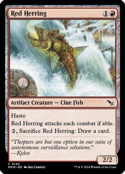 Red Herring Murders at Karlov Manor Magic card