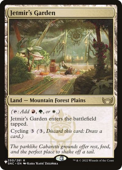 Jetmirs Garden The List Reprints Magic card