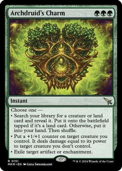 Archdruids Charm Murders at Karlov Manor Magic card