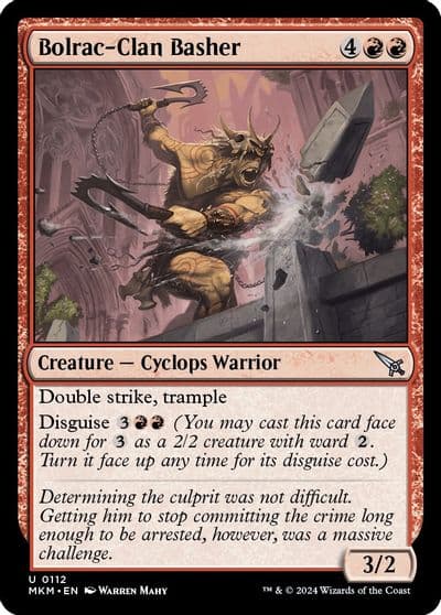 Bolrac Clan Basher Murders at Karlov Manor Magic card