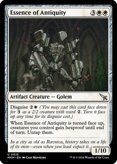 Essence of Antiquity Murders at Karlov Manor Magic card