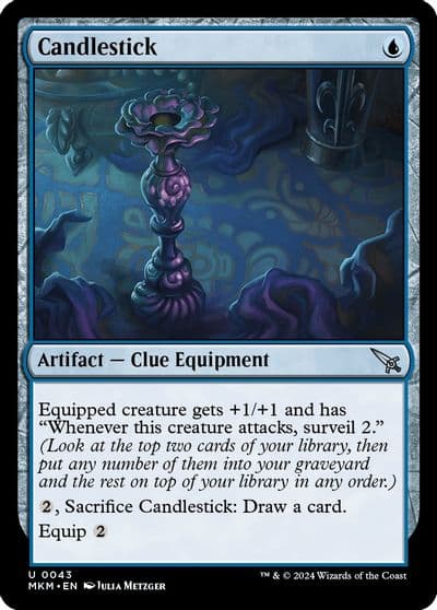 Candlestick Murders at Karlov Manor Magic card