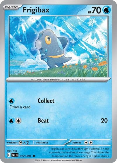 Frigibax SV: Paldean Fates Pokemon card