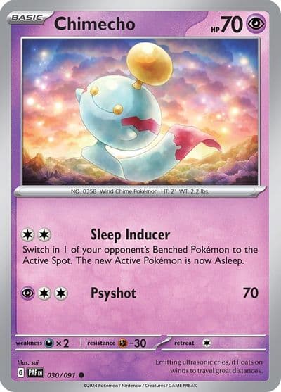 Chimecho SV: Paldean Fates Pokemon card