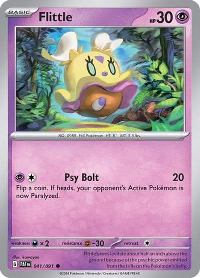 Flittle SV: Paldean Fates Pokemon card