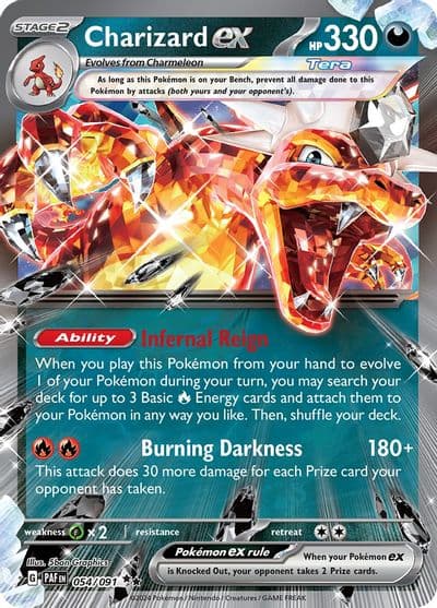 Charizard ex SV: Paldean Fates Pokemon card
