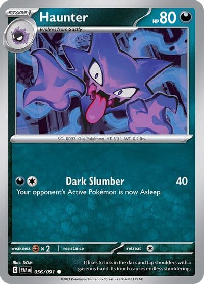 Haunter SV: Paldean Fates Pokemon card