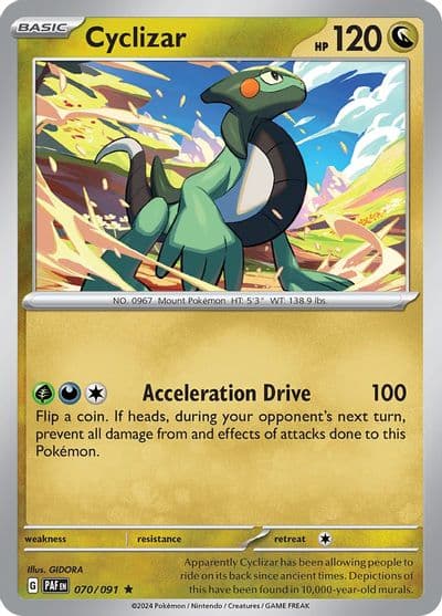 Cyclizar SV: Paldean Fates Pokemon card