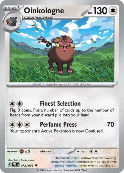 Oinkologne SV: Paldean Fates Pokemon card