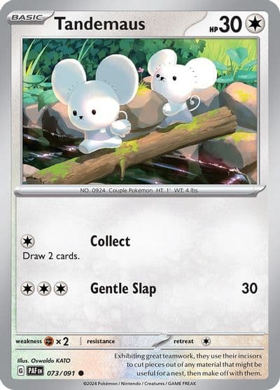 Tandemaus SV: Paldean Fates Pokemon card