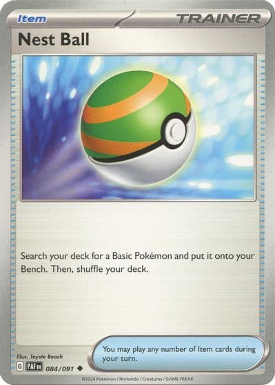 Nest Ball SV: Paldean Fates Pokemon card