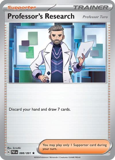 Professor's Research SV: Paldean Fates Pokemon card