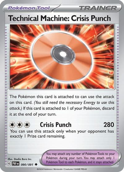 Technical Machine: Crisis Punch SV: Paldean Fates Pokemon card