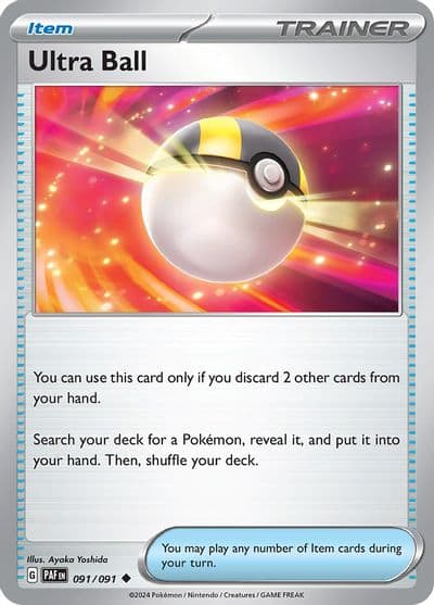 Ultra Ball SV: Paldean Fates Pokemon card