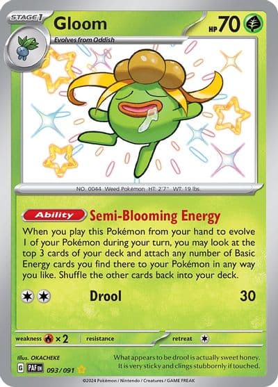 Gloom SV: Paldean Fates Pokemon card