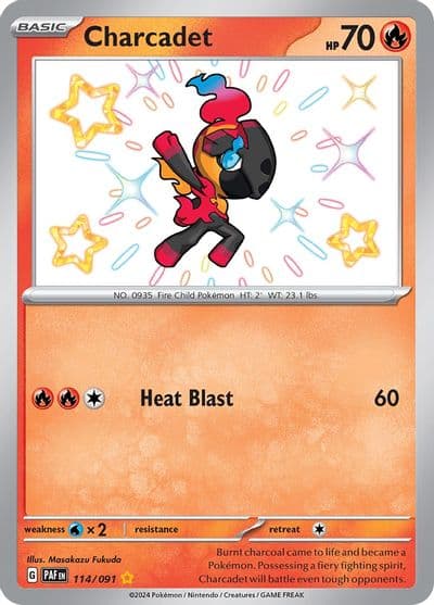 Charcadet SV: Paldean Fates Pokemon card