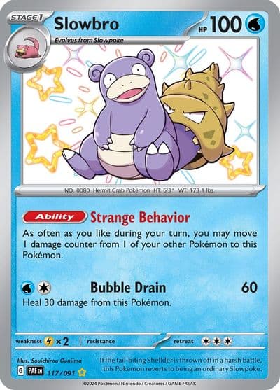 Slowbro SV: Paldean Fates Pokemon card