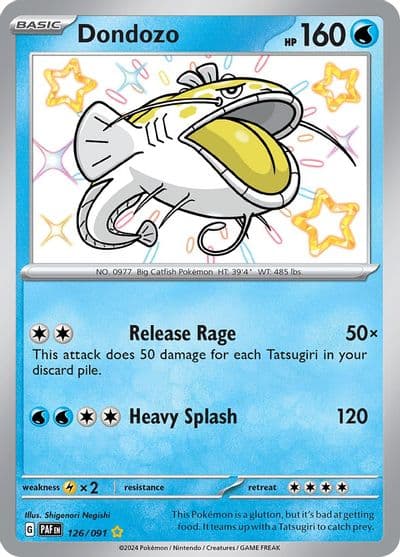 Dondozo SV: Paldean Fates Pokemon card