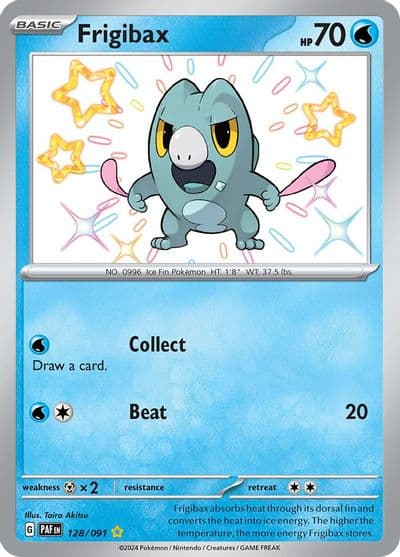 Frigibax SV: Paldean Fates Pokemon card
