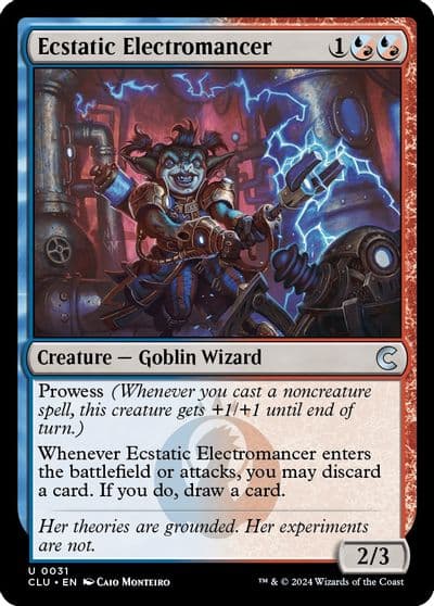 Ecstatic Electromancer Ravnica: Clue Edition Magic card