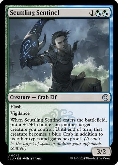 Scuttling Sentinel Ravnica: Clue Edition Magic card