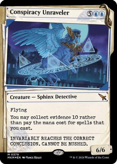 Conspiracy Unraveler Showcase Invisible Ink Murders at Karlov Manor Magic card