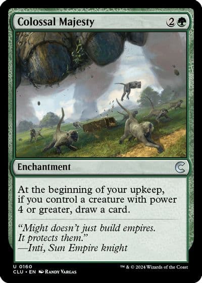 Colossal Majesty Ravnica: Clue Edition Magic card