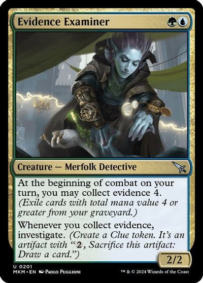 Evidence Examiner Murders at Karlov Manor Magic card