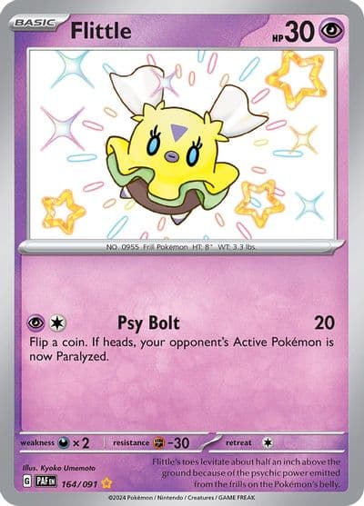 Flittle SV: Paldean Fates Pokemon card