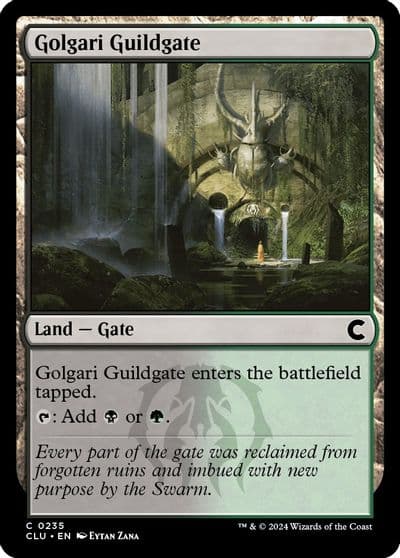 Golgari Guildgate Ravnica: Clue Edition Magic card