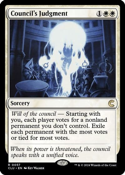 Councils Judgment Ravnica: Clue Edition Magic card