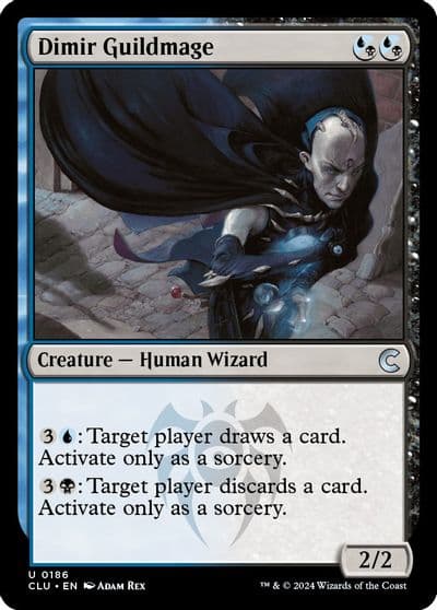 Dimir Guildmage Ravnica: Clue Edition Magic card