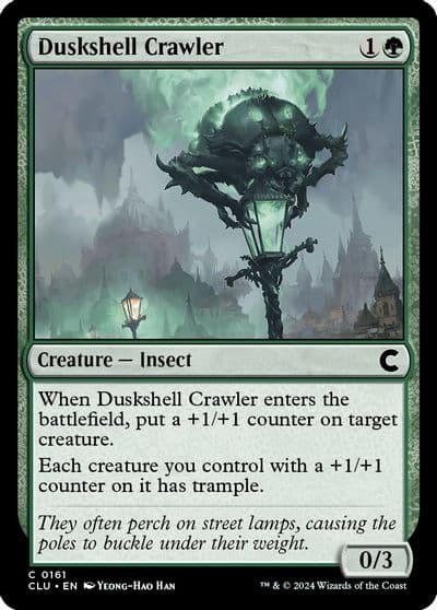 Duskshell Crawler Ravnica: Clue Edition Magic card