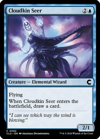 Cloudkin Seer Ravnica: Clue Edition Magic card