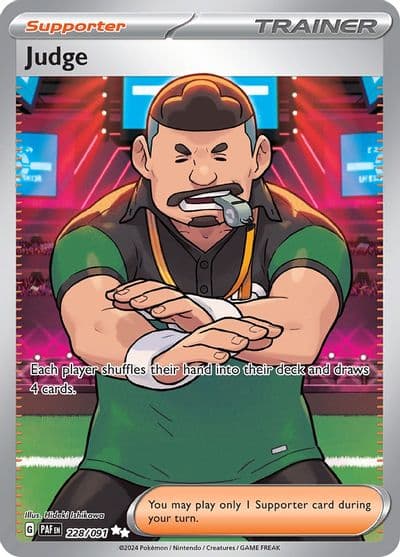 Judge SV: Paldean Fates Pokemon card