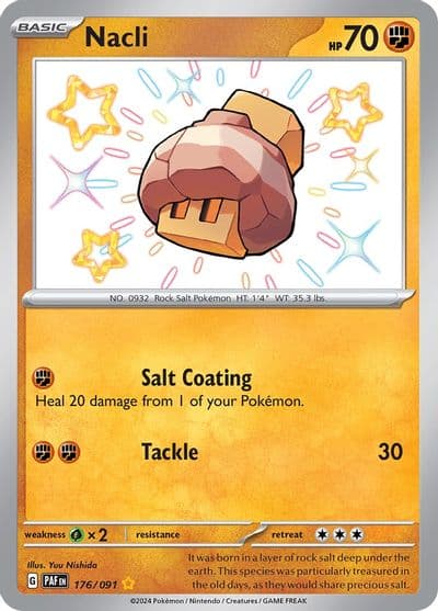 Nacli SV: Paldean Fates Pokemon card