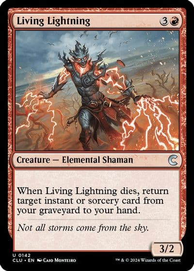 Living Lightning Ravnica: Clue Edition Magic card