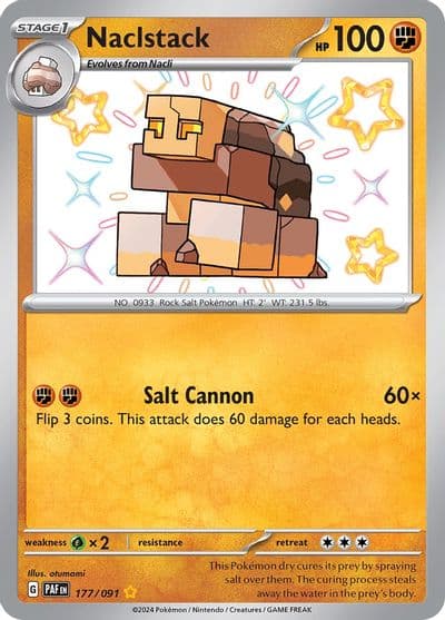 Naclstack SV: Paldean Fates Pokemon card