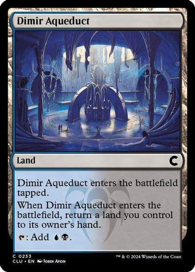 Dimir Aqueduct Ravnica: Clue Edition Magic card