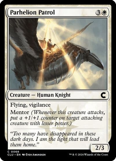 Parhelion Patrol Ravnica: Clue Edition Magic card