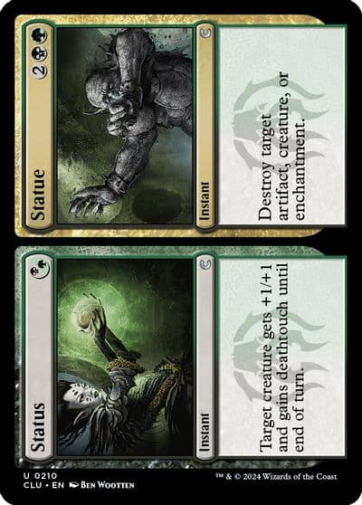 Status Statue Ravnica: Clue Edition Magic card