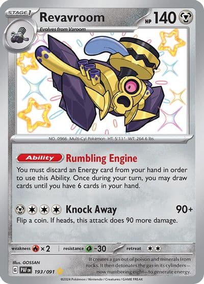 Revavroom SV: Paldean Fates Pokemon card