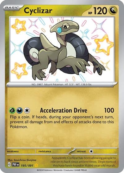 Cyclizar SV: Paldean Fates Pokemon card