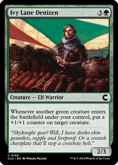 Ivy Lane Denizen Ravnica: Clue Edition Magic card