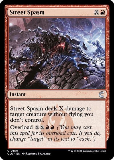 Street Spasm Ravnica: Clue Edition Magic card