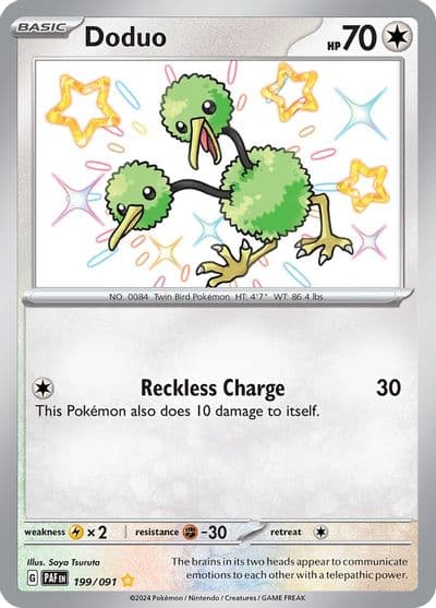 Doduo SV: Paldean Fates Pokemon card
