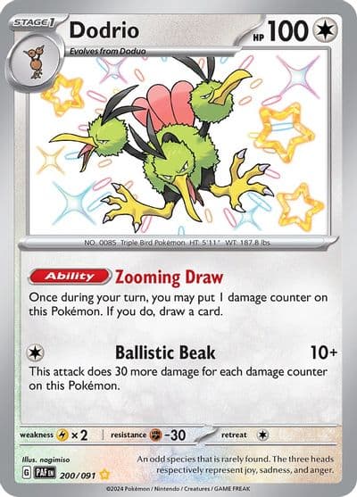 Dodrio SV: Paldean Fates Pokemon card