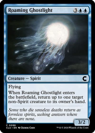 Roaming Ghostlight Ravnica: Clue Edition Magic card