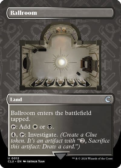 Ballroom Borderless Ravnica: Clue Edition Magic card