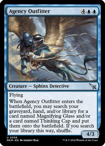 Agency Outfitter Murders at Karlov Manor Magic card